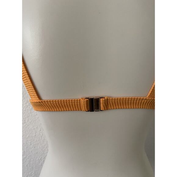 Meshki Swim Bikini Top Esme Triangle Ribbed Swimwear - Picture 6 of 6